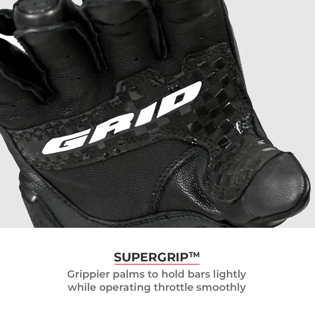 VIATERRA GRID MK3 – Full Gauntlet Riding Gloves - Motodrift