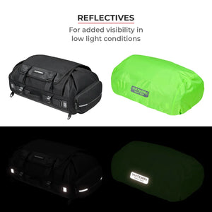 VIATERRA RTW Series - Hammerhead 75 Universal Motorcycle Tailbag - Motodrift