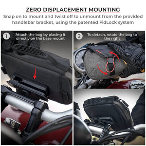 Viaterra DownTown Handlebar Bag - Motodrift