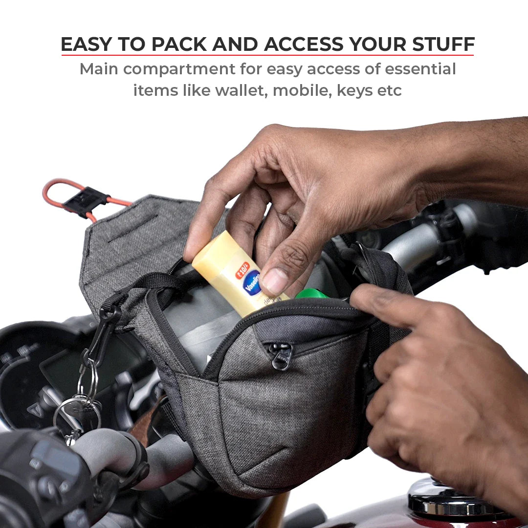 Viaterra DownTown Handlebar Bag - Motodrift