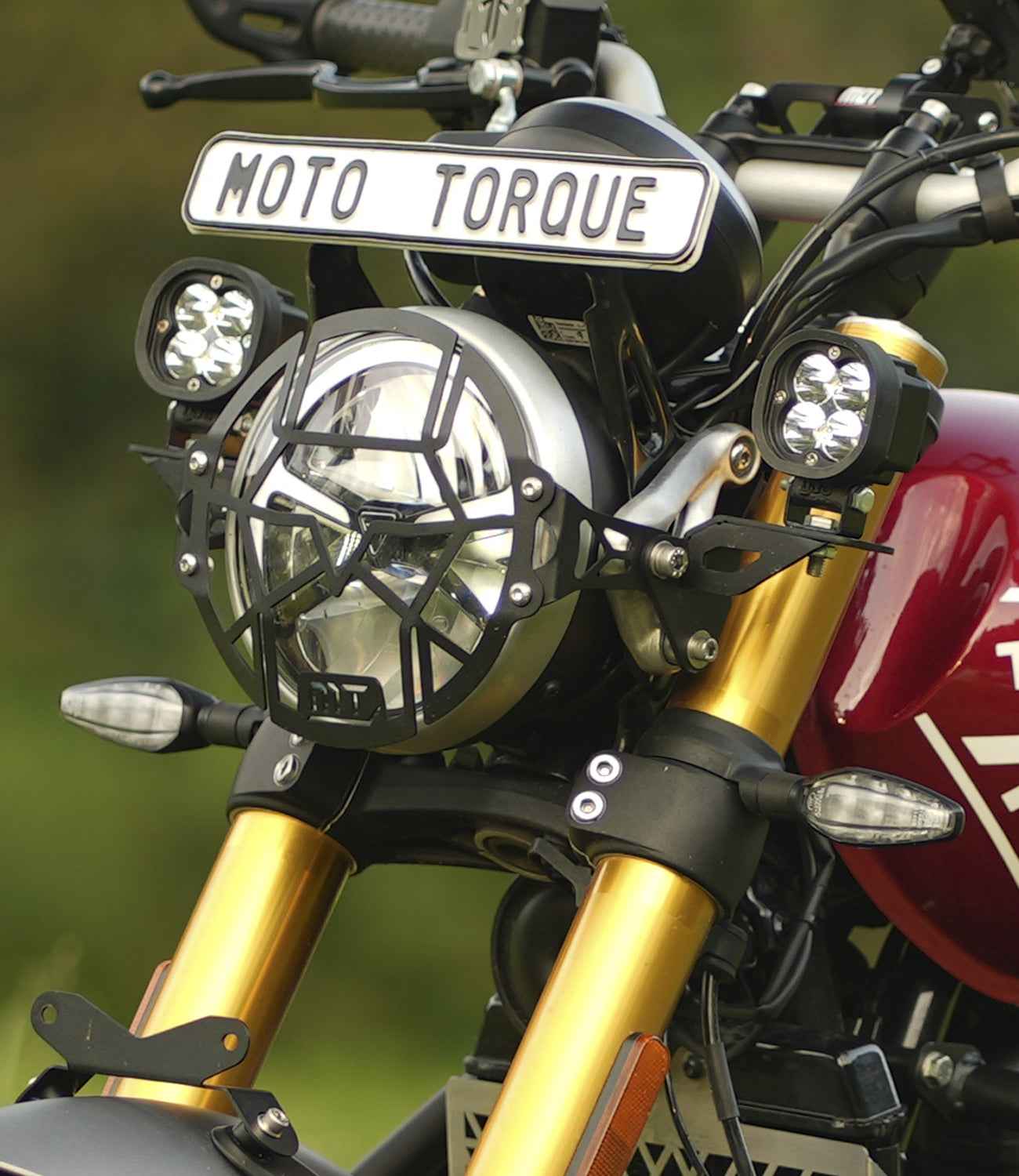 Moto Torque Headlight Grill Speed 400 for Triumph Speed 400 - Motodrift