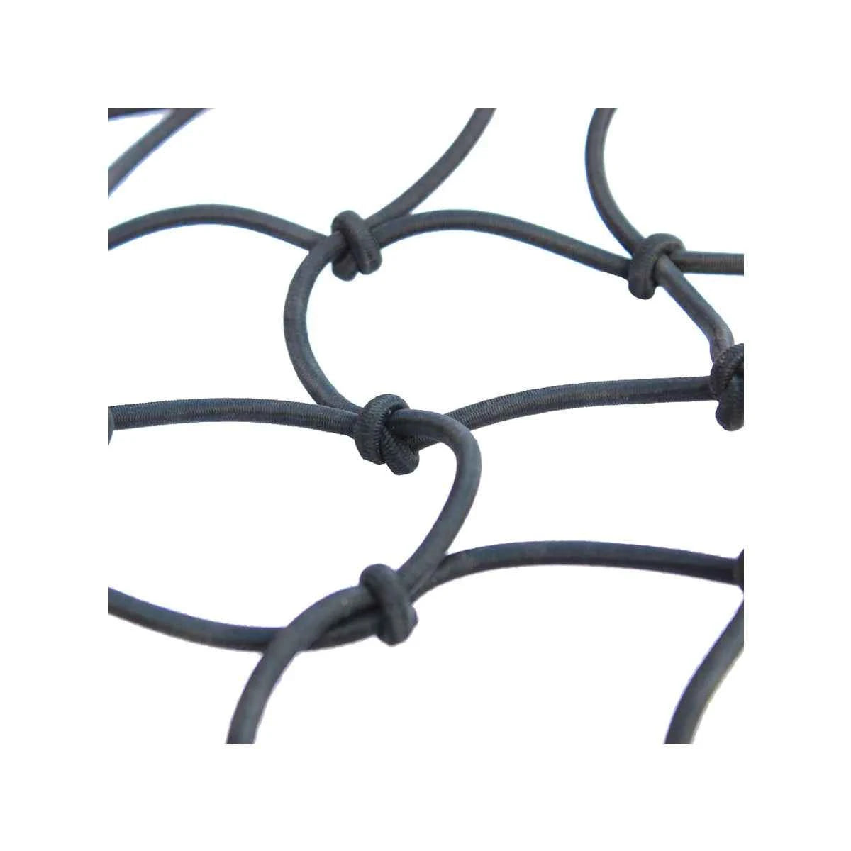 Mototech Flexi Hook Bungee Net - 15"x12" - Black - Motodrift