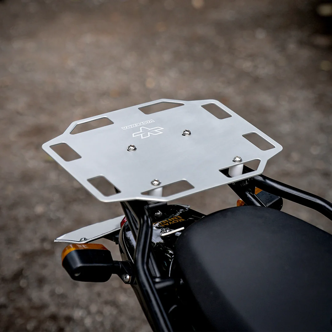 Viaterra Royal Enfield Himalayan 450 Aluminium Rear Rack Plate - Motodrift