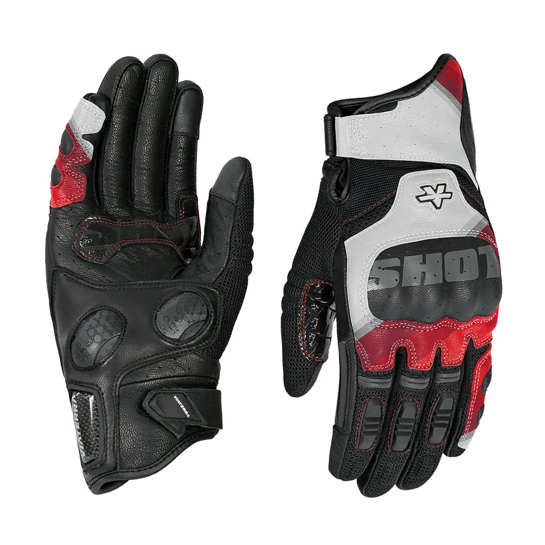 Viaterra Holeshot Pro Semi-Gauntlet Riding Gloves - Motodrift