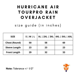 Mototech Hurricane Air Tour Pro Waterproof Rain Overjacket - Grey + Green - Motodrift