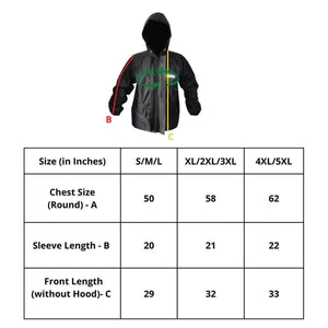Mototech Hurricane Waterproof Rain Overjacket 2.0 - Dark Grey - Motodrift