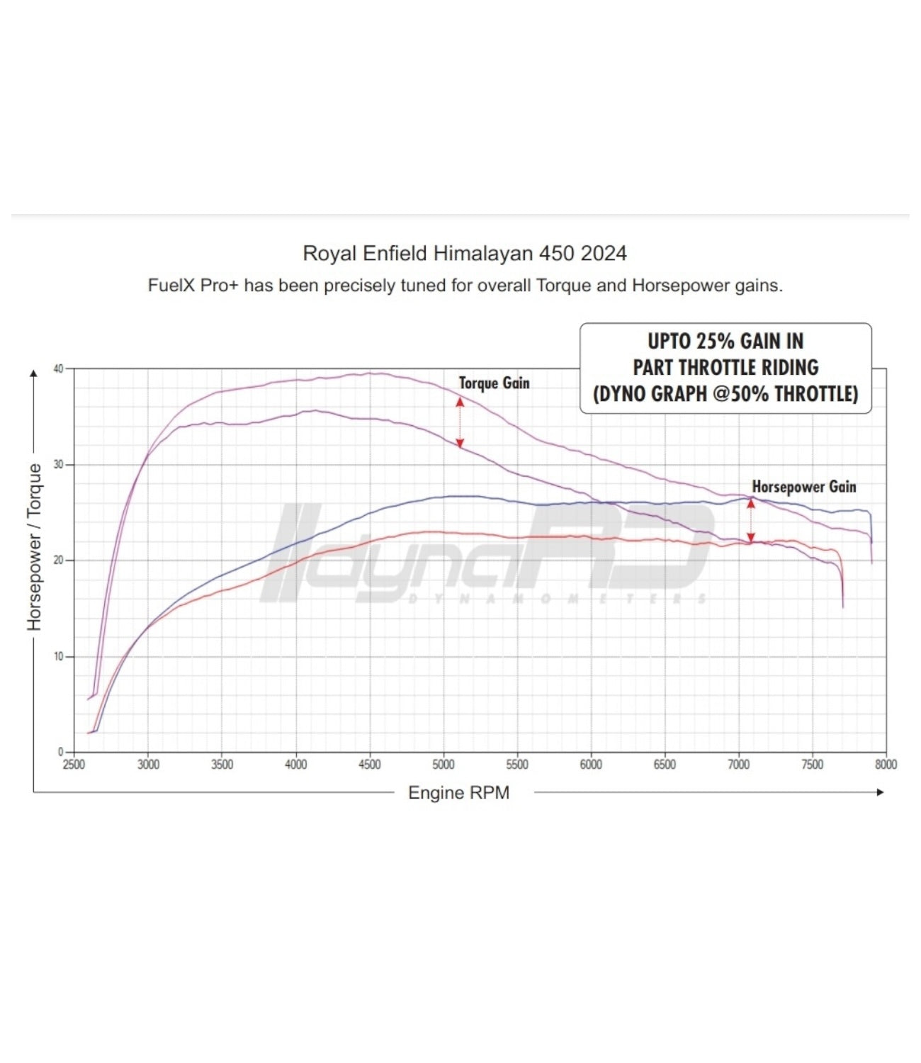 Fuel X Pro + For Royal Enfield Himalayan 450 (2024 - ) - Motodrift