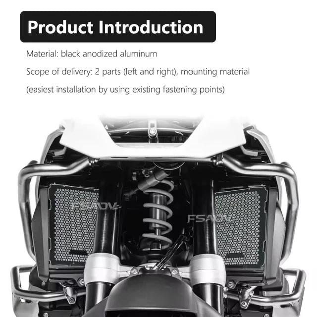 Radiator Guard For BMW R 1300 GS/GSA - Motodrift