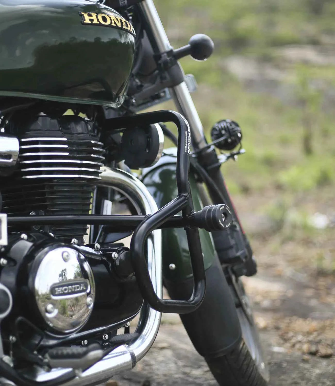 Moto Torque Crash Guard With Sliders For Honda CB 350 - Motodrift