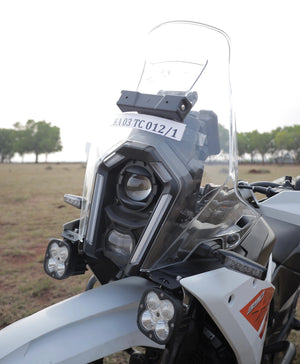 Motourenn Aux Light Mount For KTM Adventure 390 2025 - Motodrift