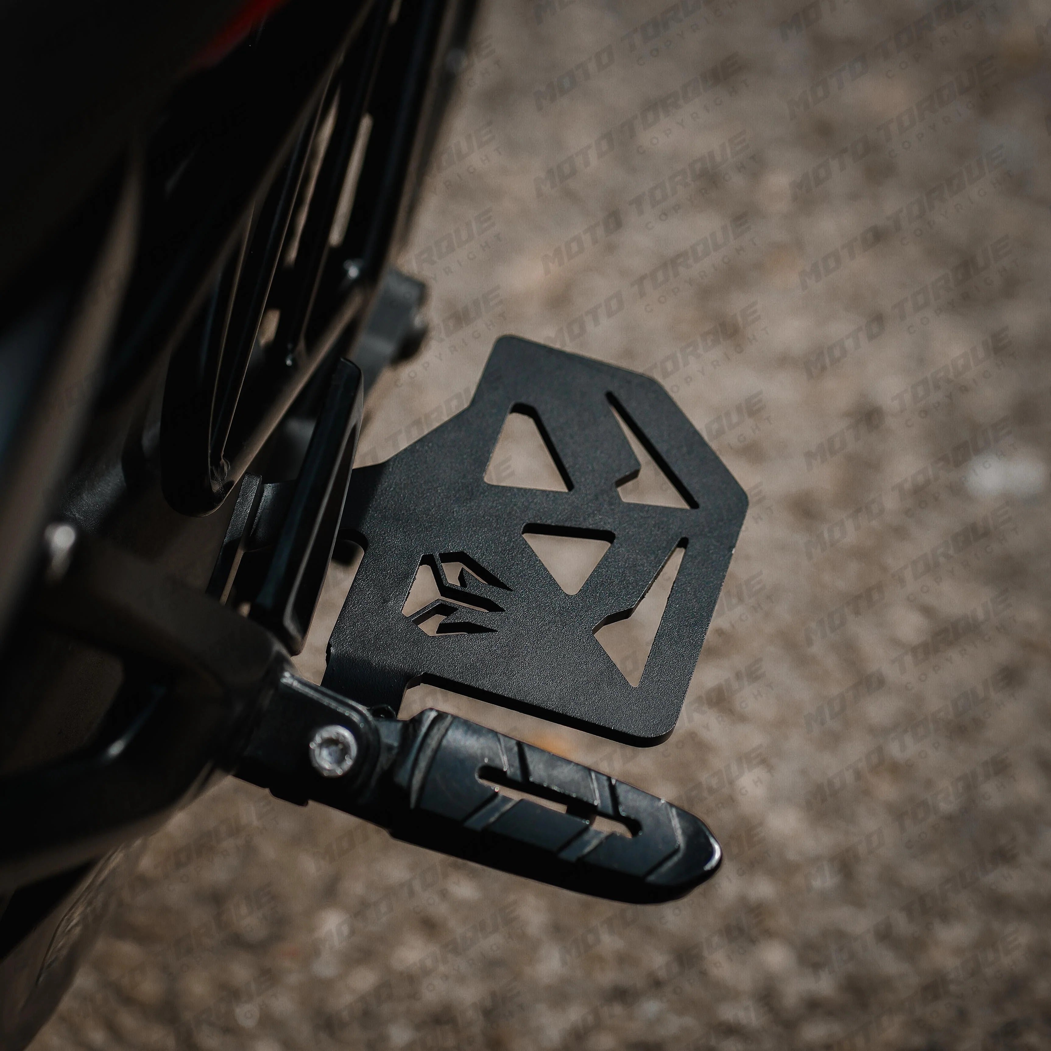 Moto Torque Foot Rest Left Side Only For Bajaj NS 400Z - Motodrift