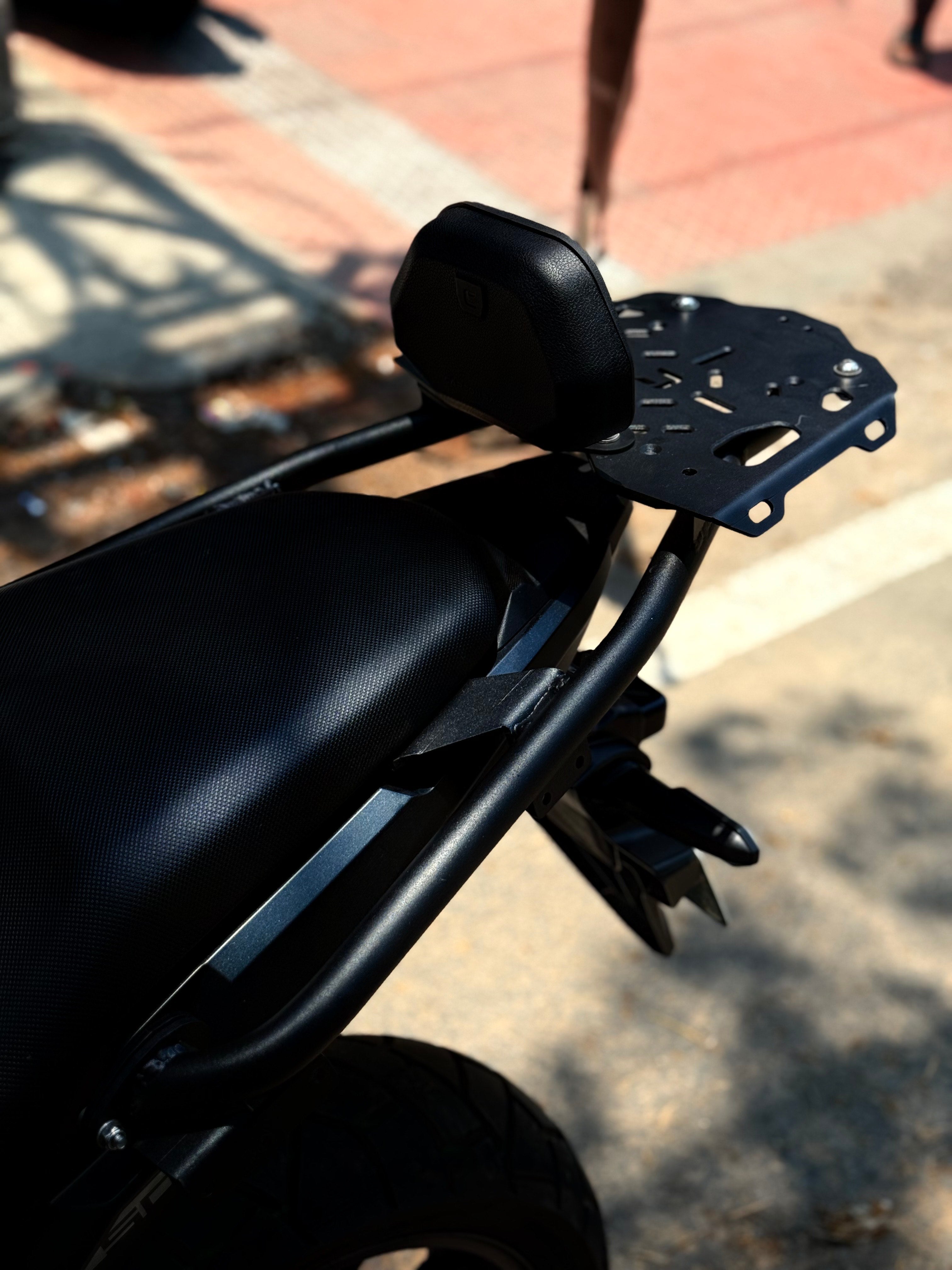 Carbon Racing Top Rack For Honda NX 500 - Motodrift