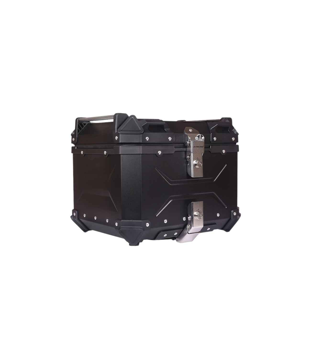 JB Racing Premium SPACE X Top Box 45L Black - Aluminium - Motodrift