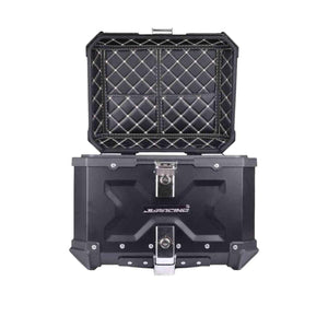 JB Racing Premium Top Box 45L Black - Aluminium - Motodrift
