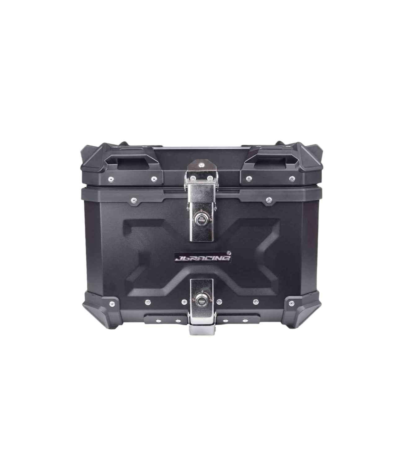 JB Racing Premium Top Box 45L Black - Aluminium - Motodrift