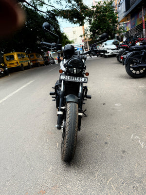 Crash Guard With Sliders For Jawa 42 FJ - Motodrift
