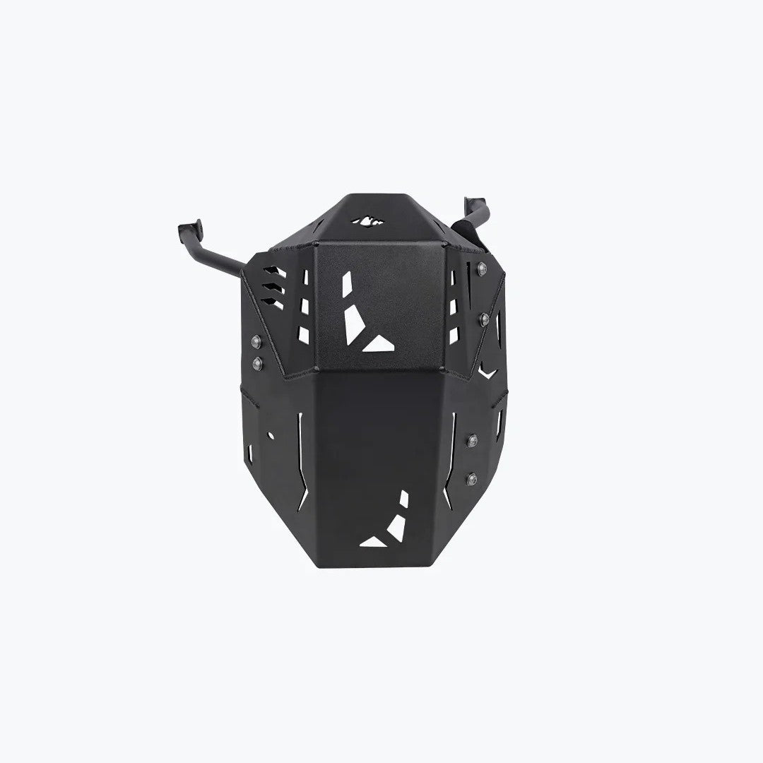 LCB Vambrace Bash Plate Black For Kawasaki Versys 650