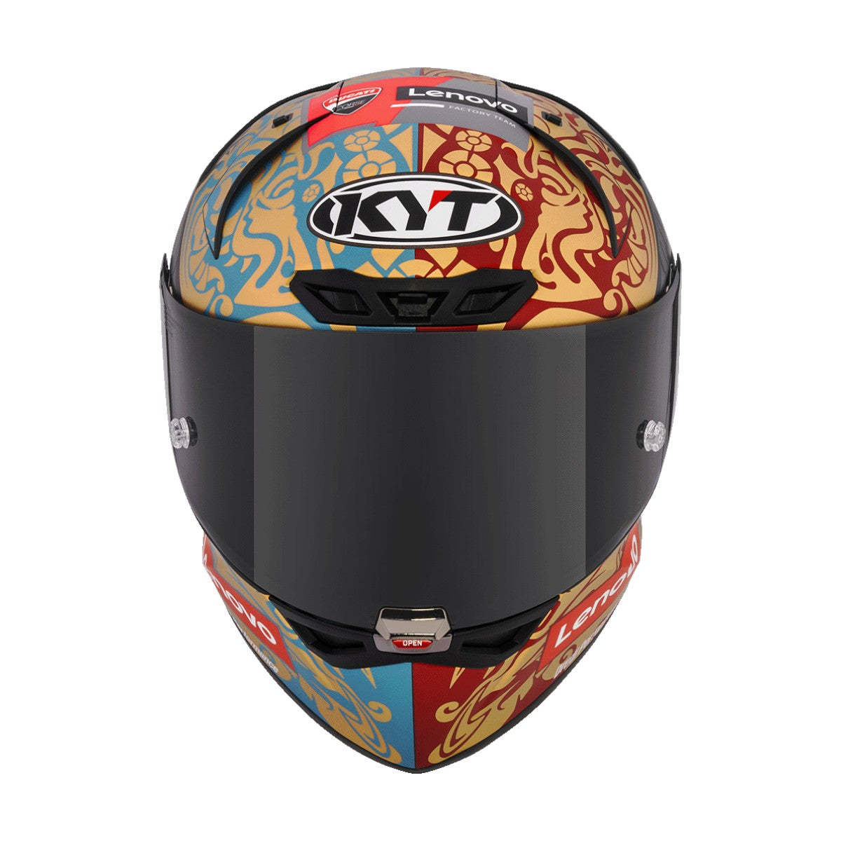 KYT KX-1 Enea Bastianini Replica 2023 Indonesia Matte Race GP - Motodrift