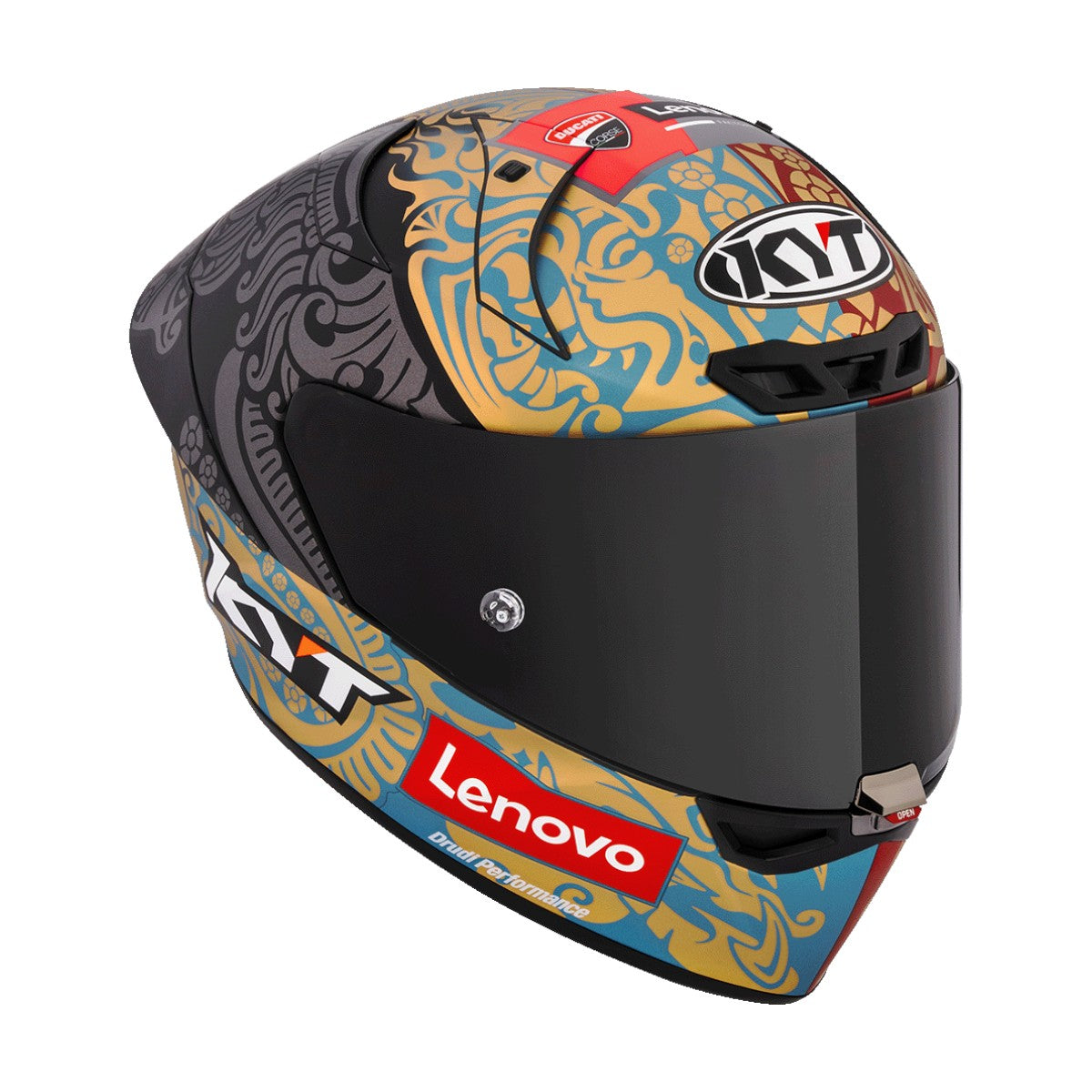 KYT KX-1 Enea Bastianini Replica 2023 Indonesia Matte Race GP - Motodrift