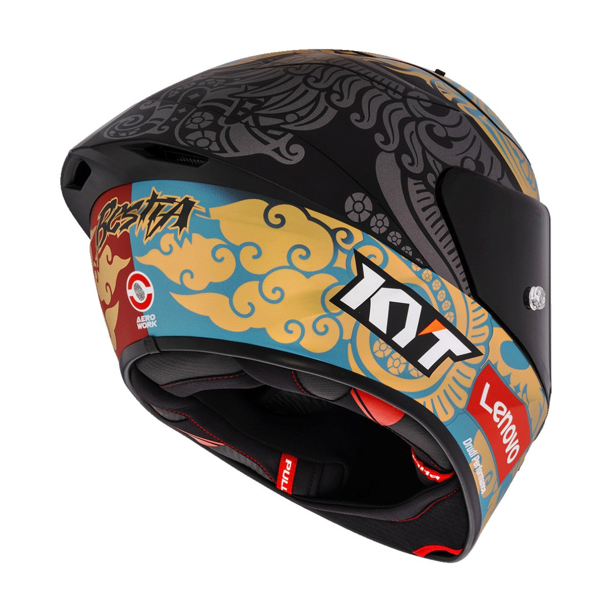 KYT KX-1 Enea Bastianini Replica 2023 Indonesia Matte Race GP - Motodrift