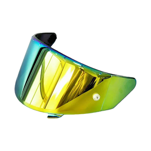 KYT NZ Race Iridium Tiffany Green Visor