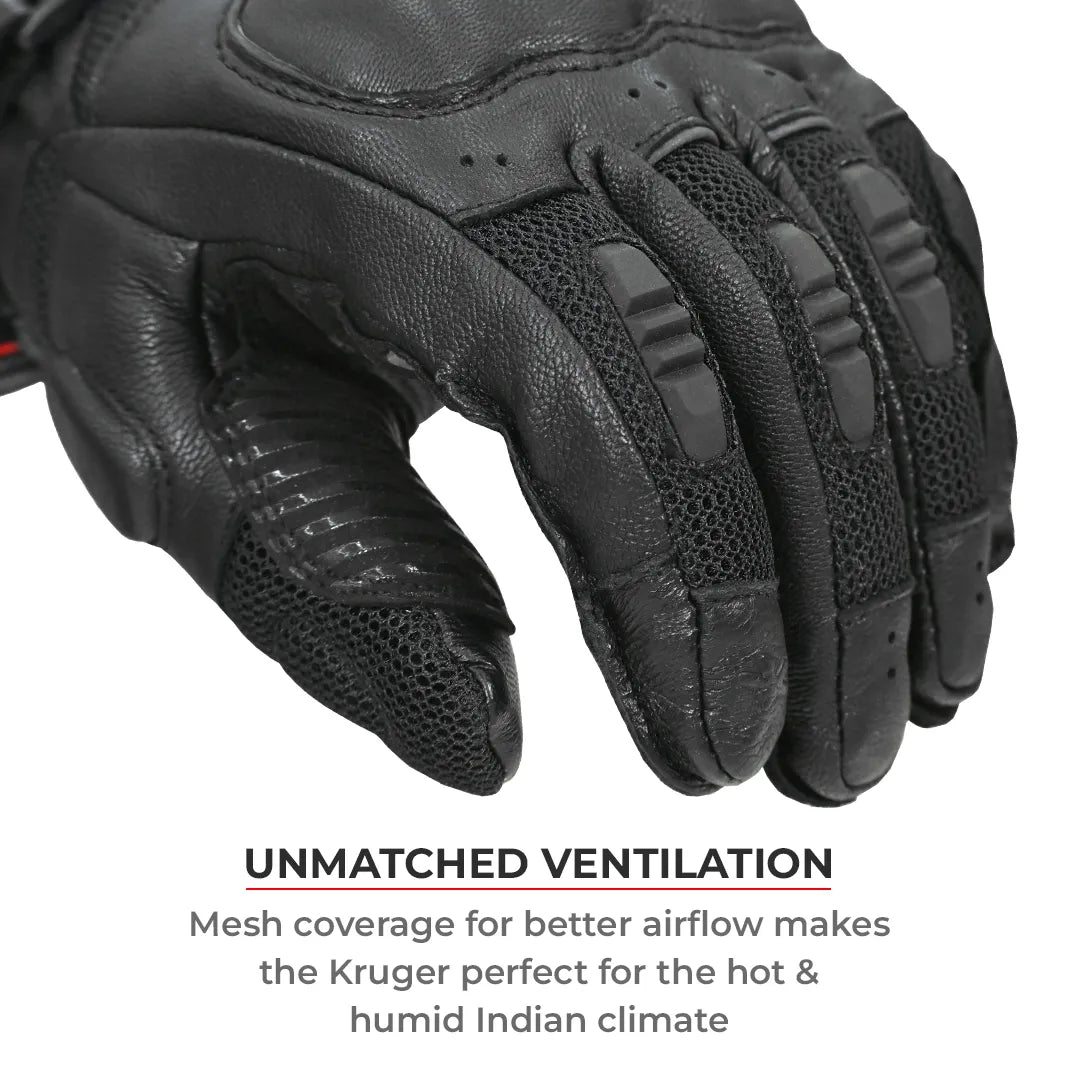 Viaterra KRUGER – Motorcycle Touring Riding Gloves - Motodrift