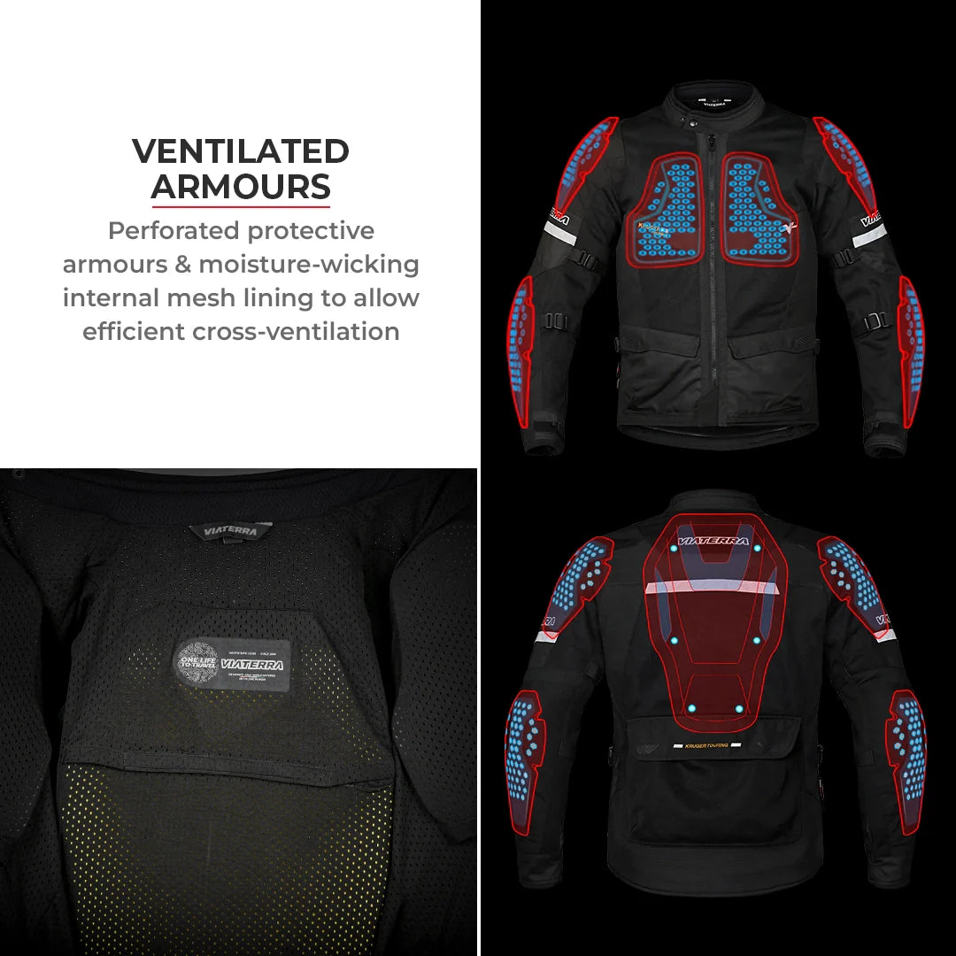 Viaterra Kruger Air Touring Jacket - Motodrift