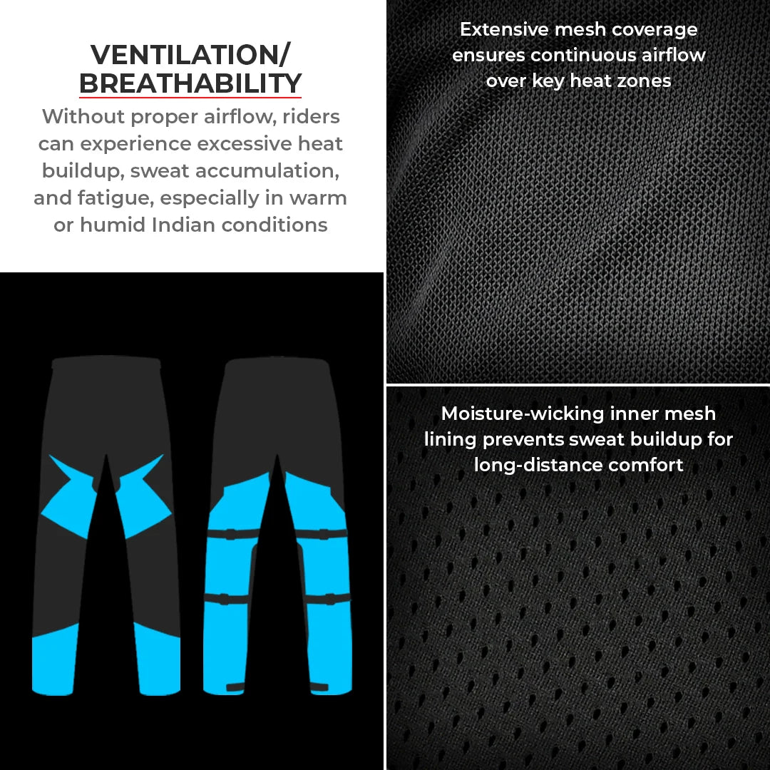 Viaterra Kruger Air Touring Pants - Motodrift