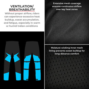 Viaterra Kruger Air Touring Pants - Motodrift