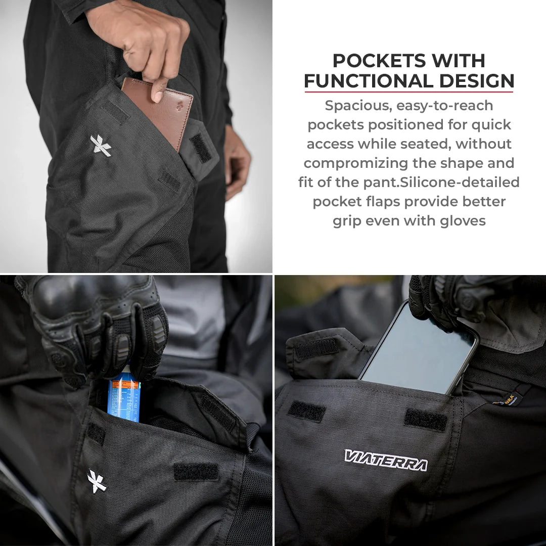 Viaterra Kruger Air Touring Pants - Motodrift