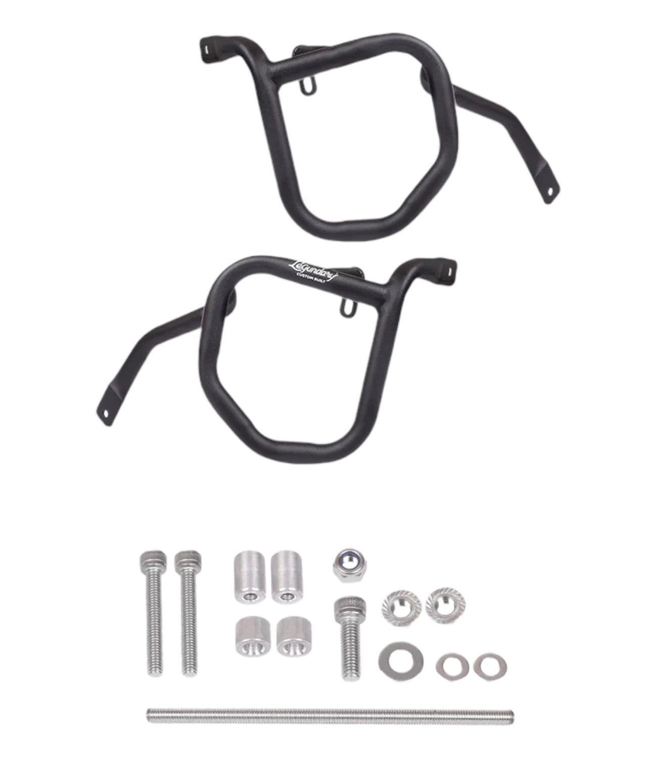 LCB Bellator Lower Crash Guard For KTM Adventure 390 (Black) - Motodrift