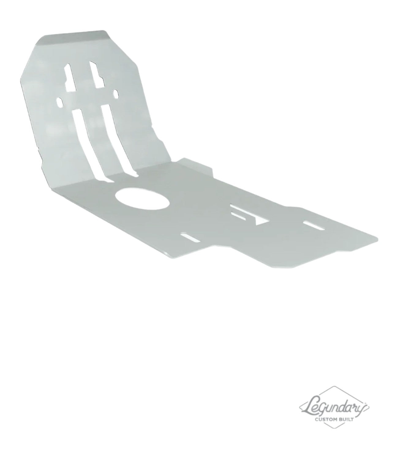 LCB Combat Bash Plate For Royal Enfield Super Meteor 650 (Silver) - Motodrift