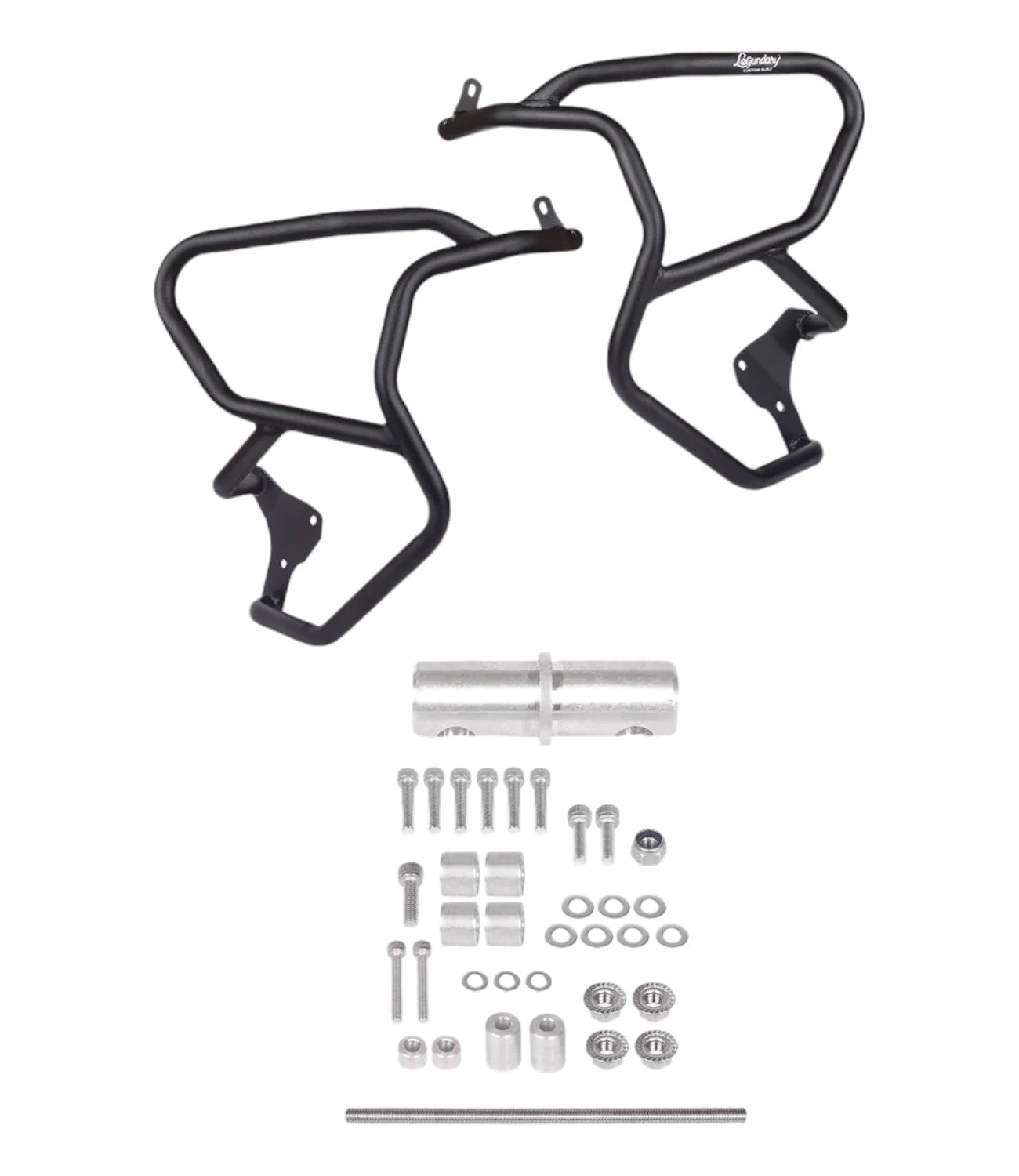 LCB Raptor Upper Crash Guard For KTM Adventure 390 (Black) - Motodrift