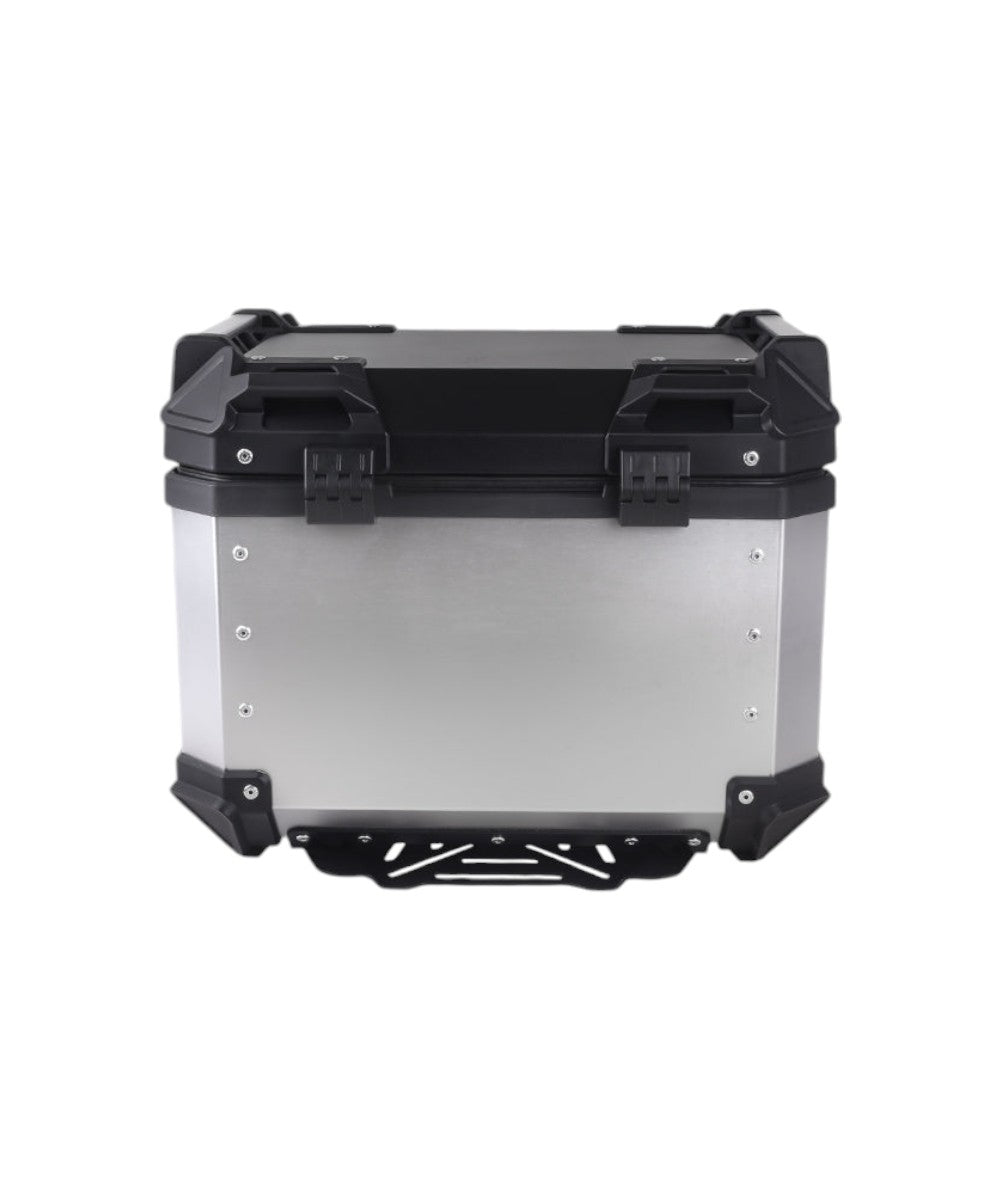 LCB Fort Knox Series TC 45L Aluminium Top Box With Backrest Pad - Motodrift
