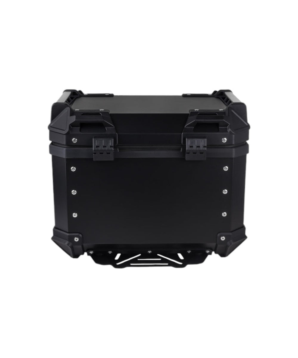 LCB Fort Knox Series TC 45L Aluminium Top Box With Backrest Pad - Motodrift
