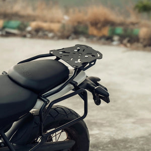 LCB Taurus Carrier Plate For Royal Enfield Himalayan 450 (Black) - Motodrift