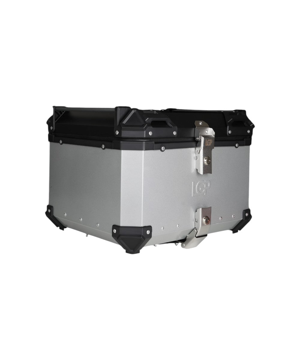 LGP Premium Aluminium Top Box 45 Litres - 1 Year Warranty - Motodrift