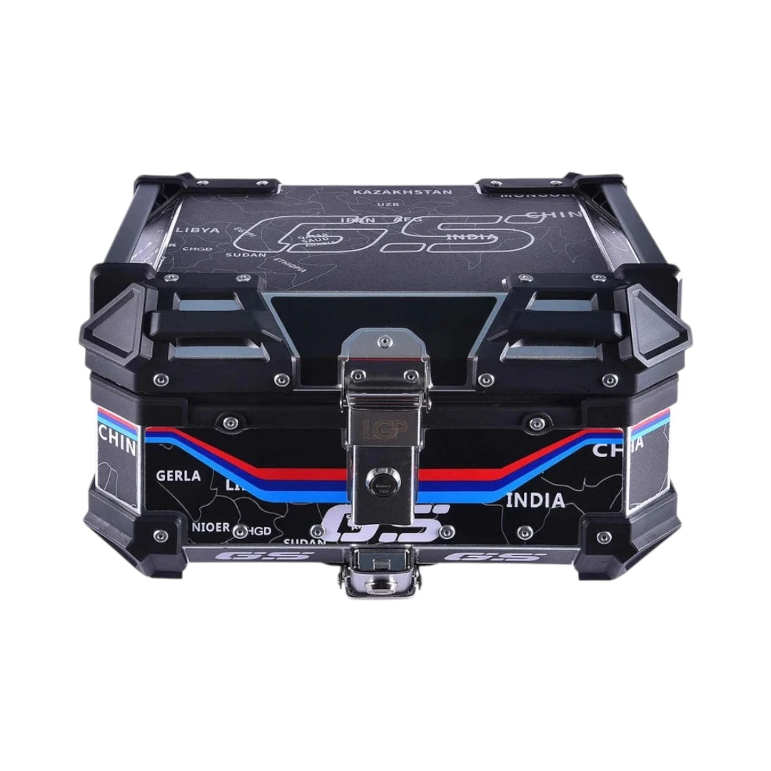 LGP Aluminium Motorcycle Top Box – Graphics 25L
