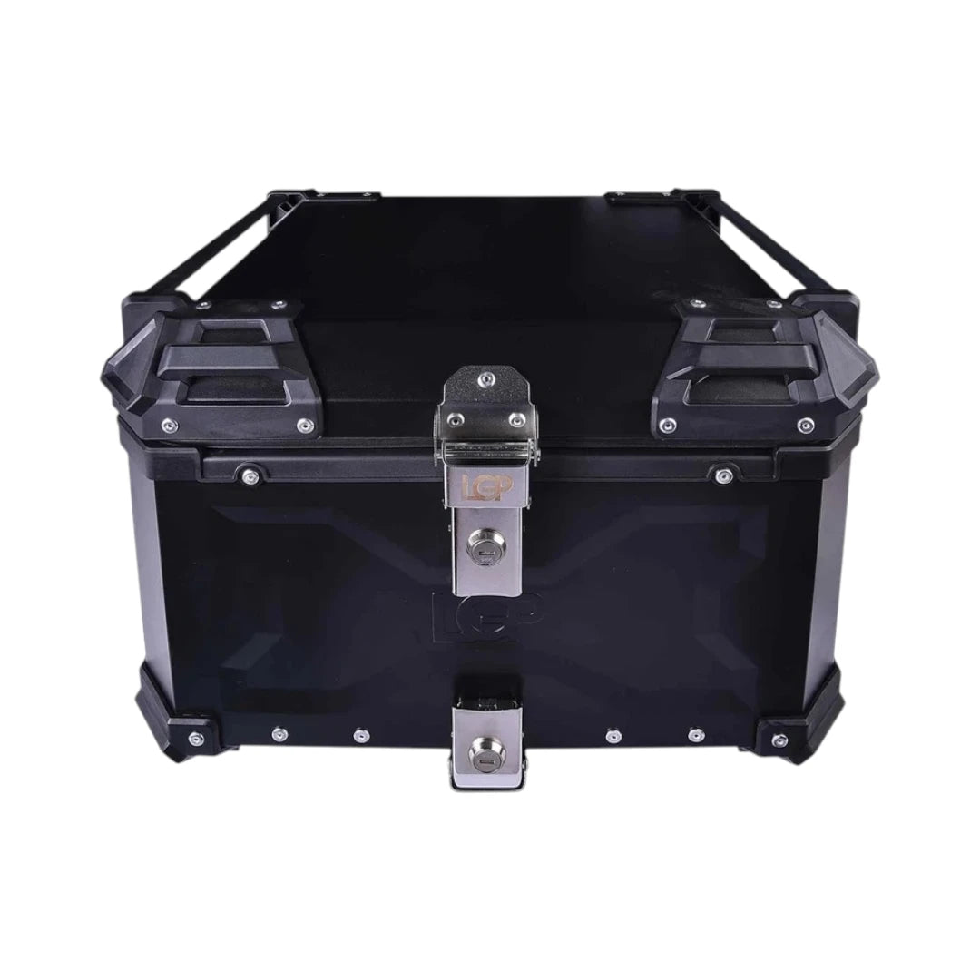 LGP Type X Aluminum Top Box with Backrest - 55L