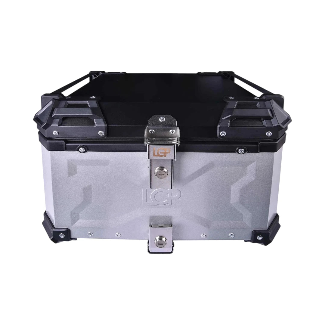 LGP Type X Aluminum Top Box with Backrest - 55L
