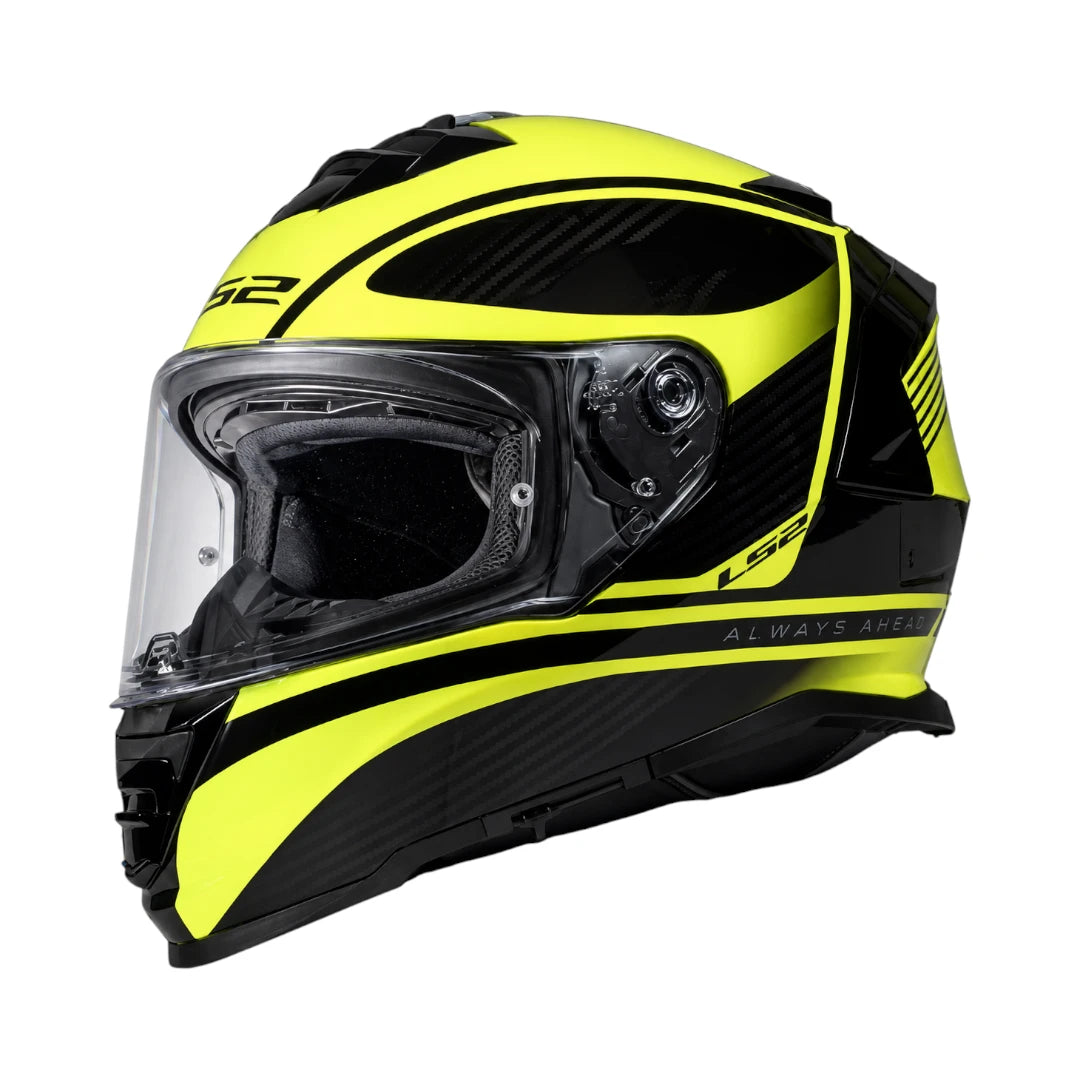 LS2 FF800 Storm II Dodger Helmet - Hi-Viz Orange & Yellow