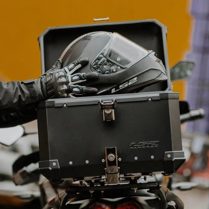 LS2 Aluminium Top Case - 45 Litres - Motodrift
