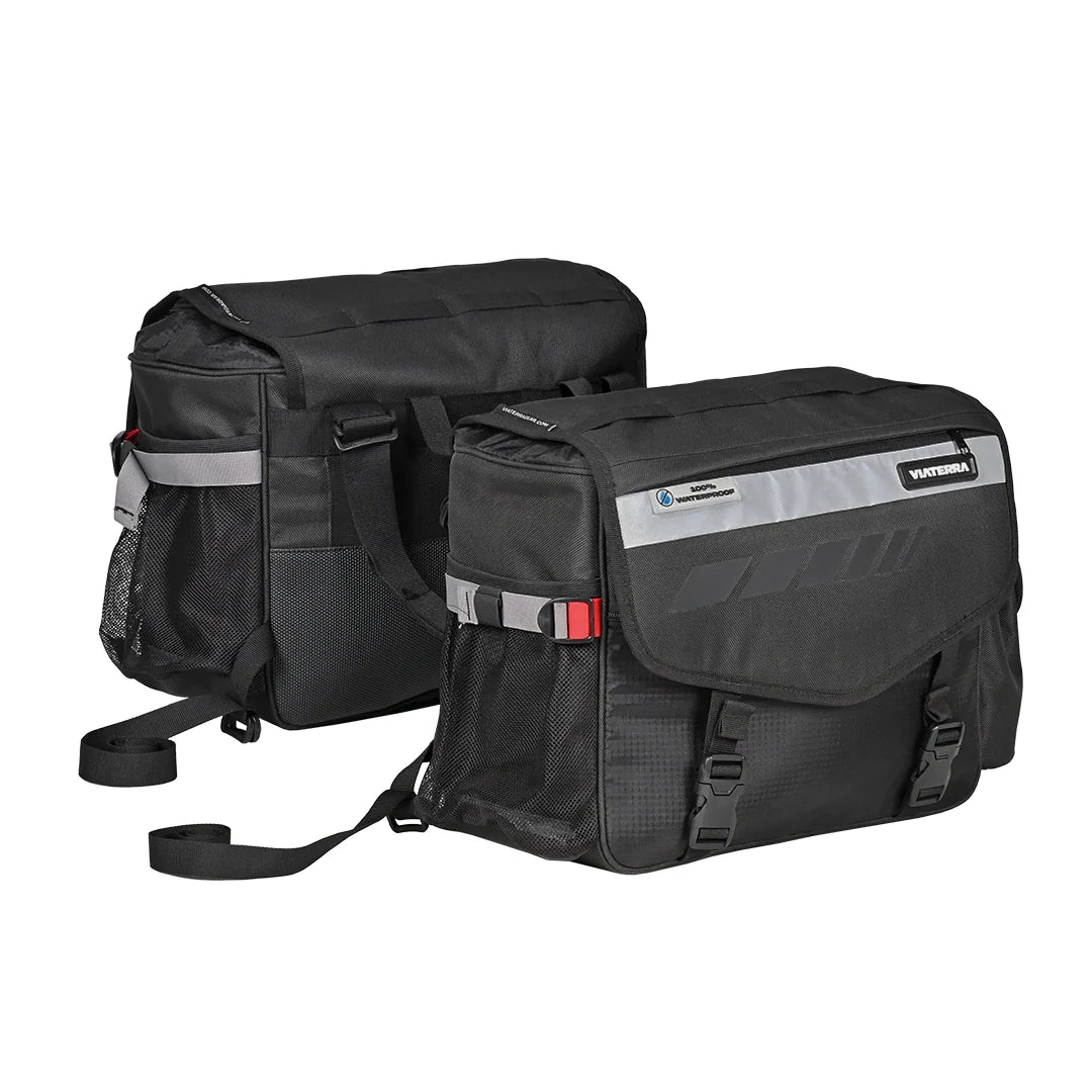 Viaterra Leh Mini 100% Waterproof Saddlebags - Motodrift