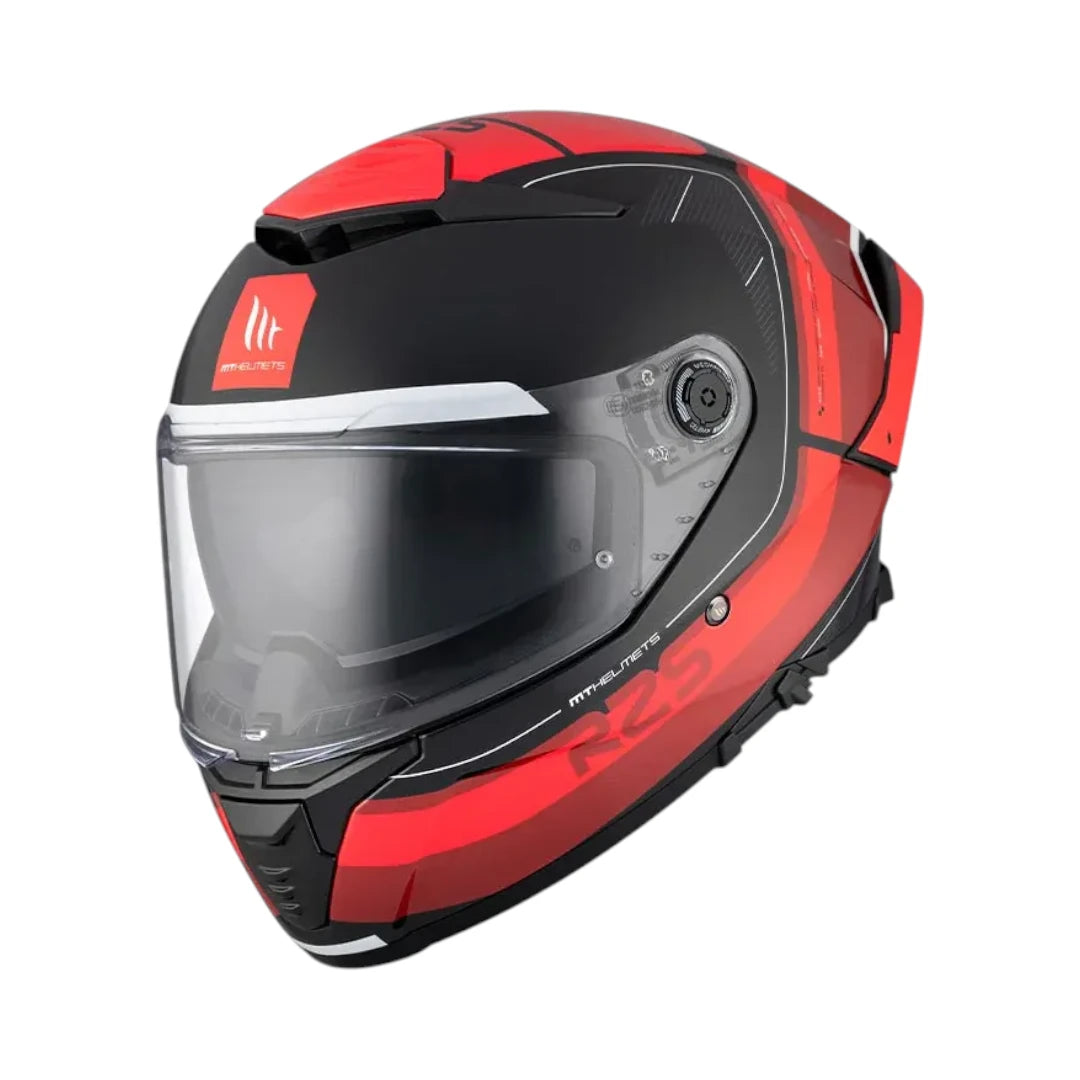 buy mt helmets online india Thunder 4 SV R25 B35 Gloss Helmet leather tablet bag Helmet Communication Accessories Color:Light Grey 15.6