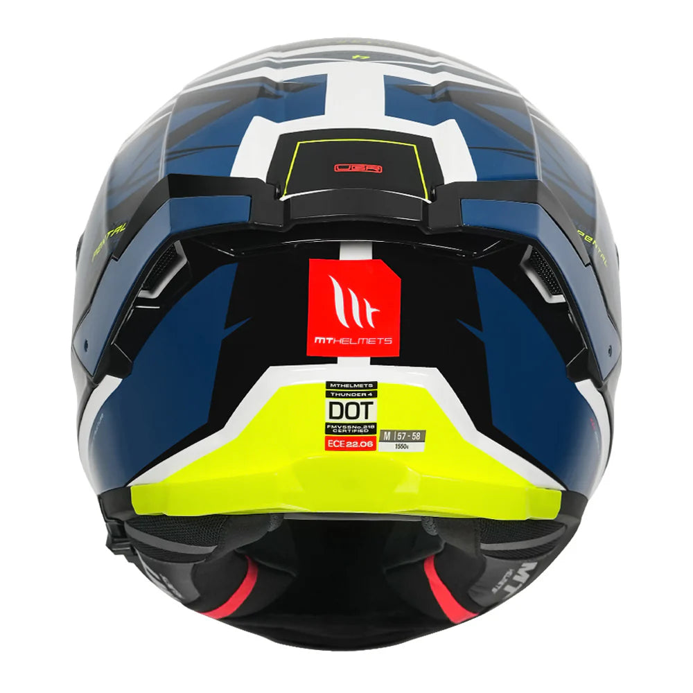 MT Thunder 4 SV Pental Helmet - Motodrift