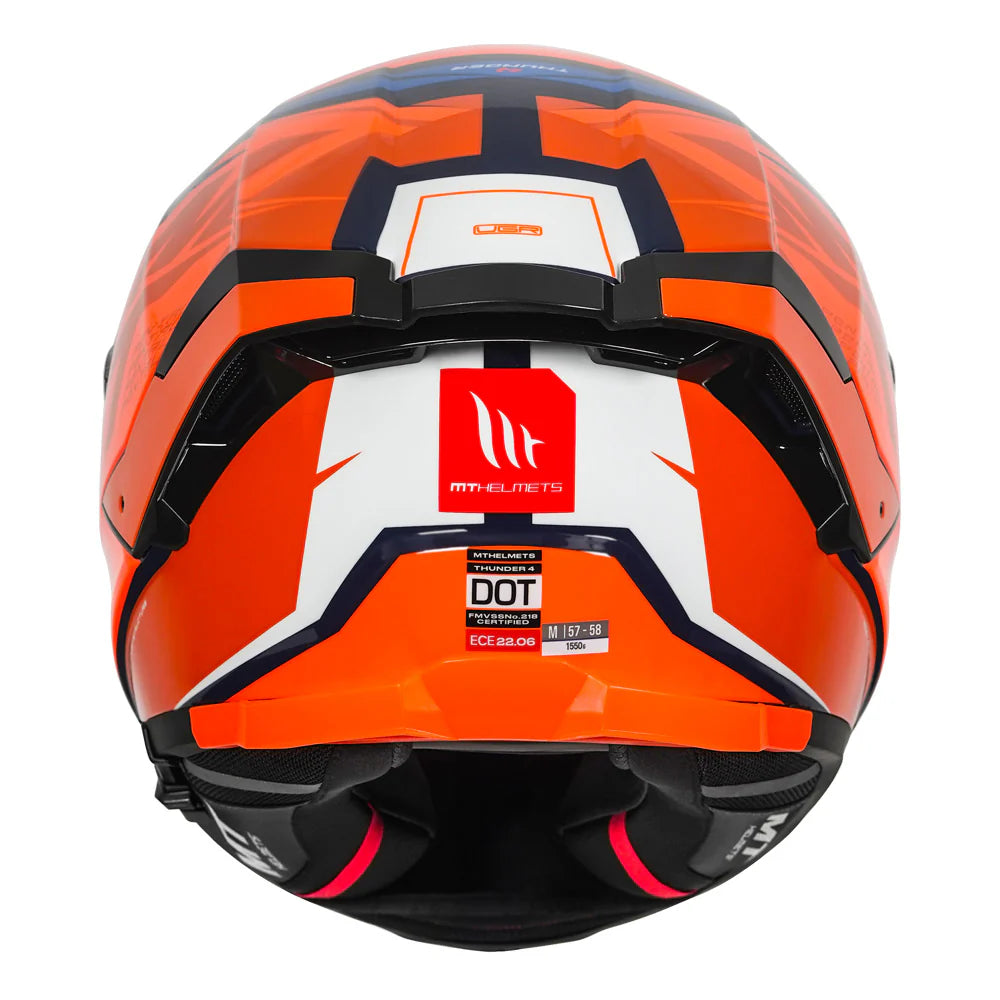 MT Thunder 4 SV Pental Helmet - Motodrift