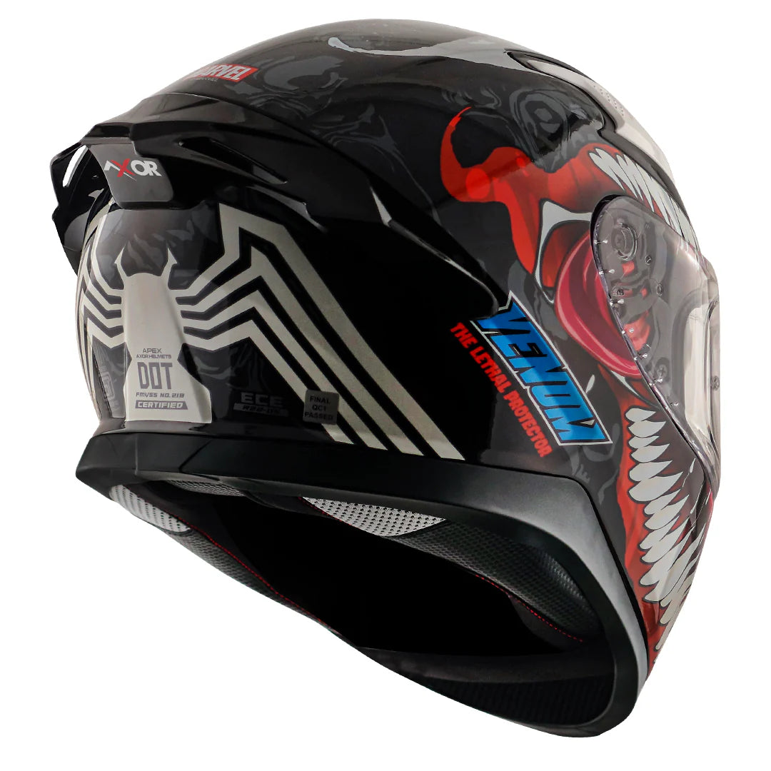 Axor Apex Marvel Venom Helmet - Motodrift