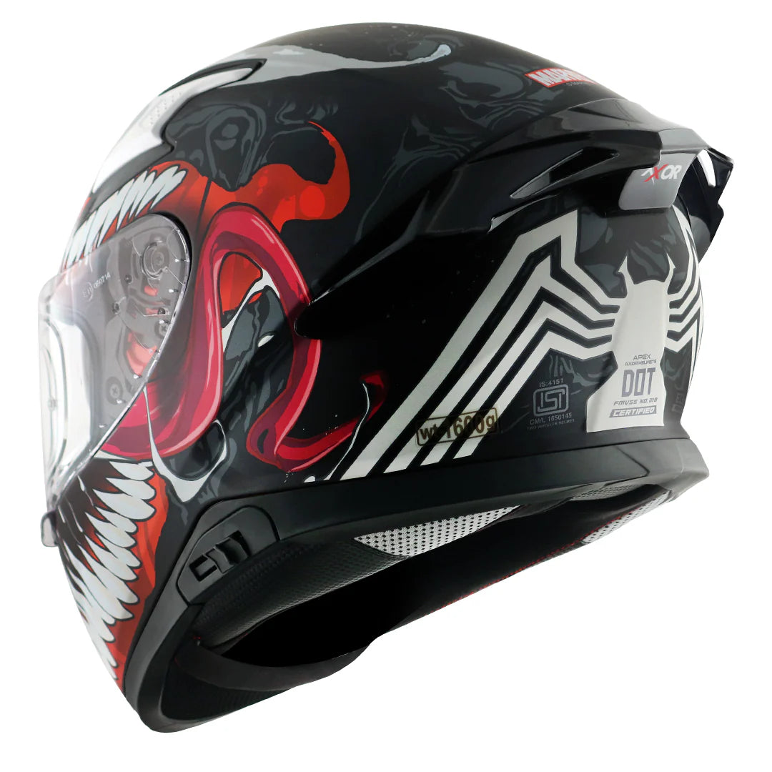 Axor Apex Marvel Venom Helmet - Motodrift
