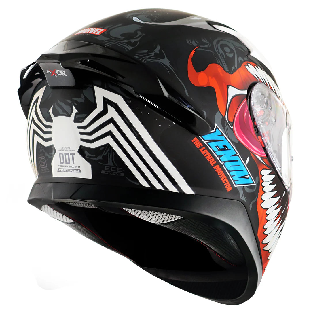 Axor Apex Marvel Venom Helmet - Motodrift
