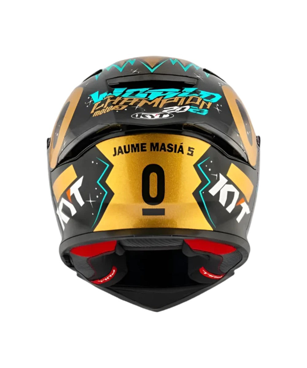 KYT R2R Pro Jaume Masia 2023 Moto 3 World Champion Special Edition (Gloss) - Motodrift
